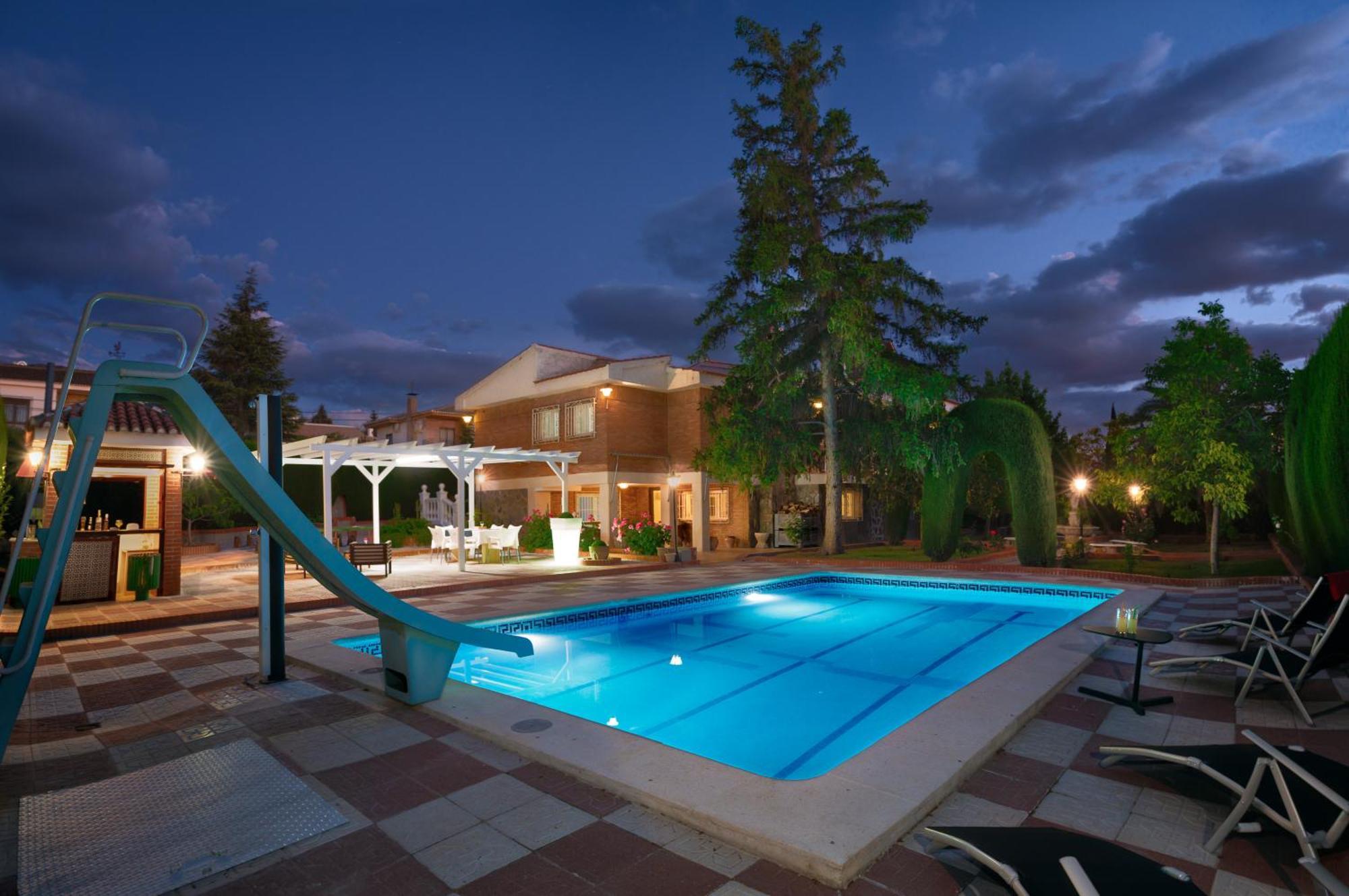 Villa Granada Garden Deluxe Monachil Exteriör bild
