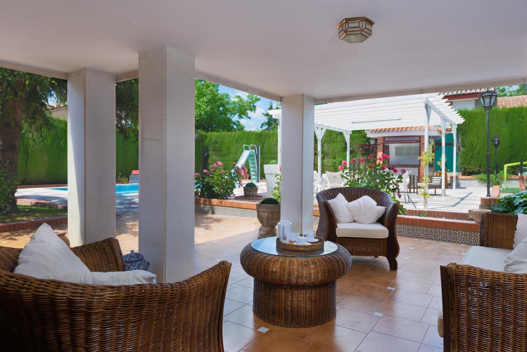 Villa Granada Garden Deluxe Monachil Exteriör bild